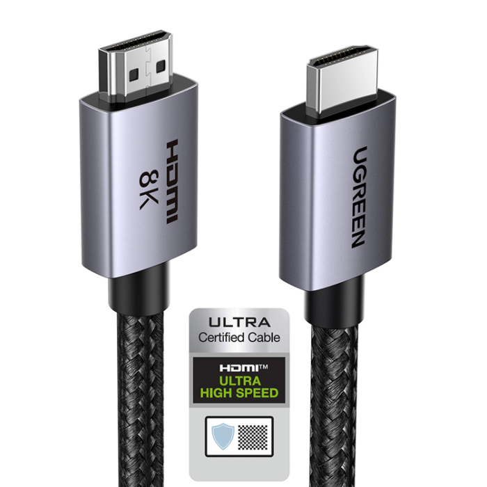 Ugreen - Ugreen HD171 Kabel med HDMI 2.1 8K 3m - Grå