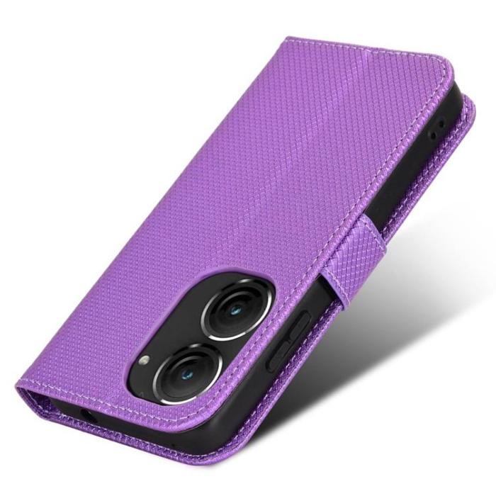 A-One Brand - Asus Zenfone 9 Plånboksfodral Flip - Lila