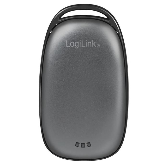 LogiLink - LogiLink PowerBank med handvärmare 4000 mAh - Svart