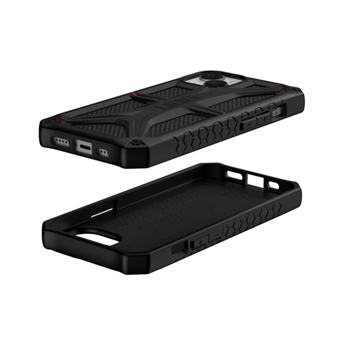 UTGATT1 - UAG iPhone 13/14 Mobilskal Monarch - Kevlar Svart