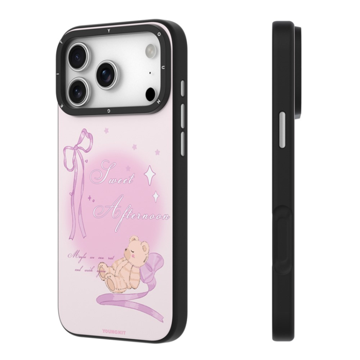 YOUNGKIT - YOUNGKIT iPhone 17 Pro Max Mobilskal MagSafe Cute Moments - Violett