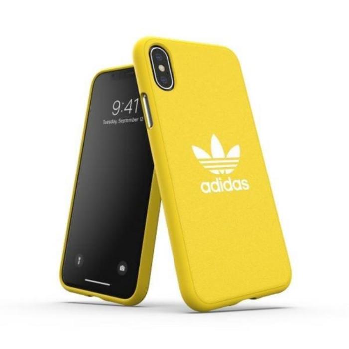 UTGATT5 - Adidas iPhone X/XS Skal OR Molded Canvas - Gul