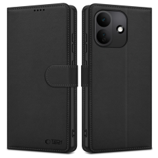 Tech-Protect - Tech-Protect Pl&aring;nboksfodral F&ouml;r Xiaomi Redmi Note 17 Pro 5G - Matte Svart