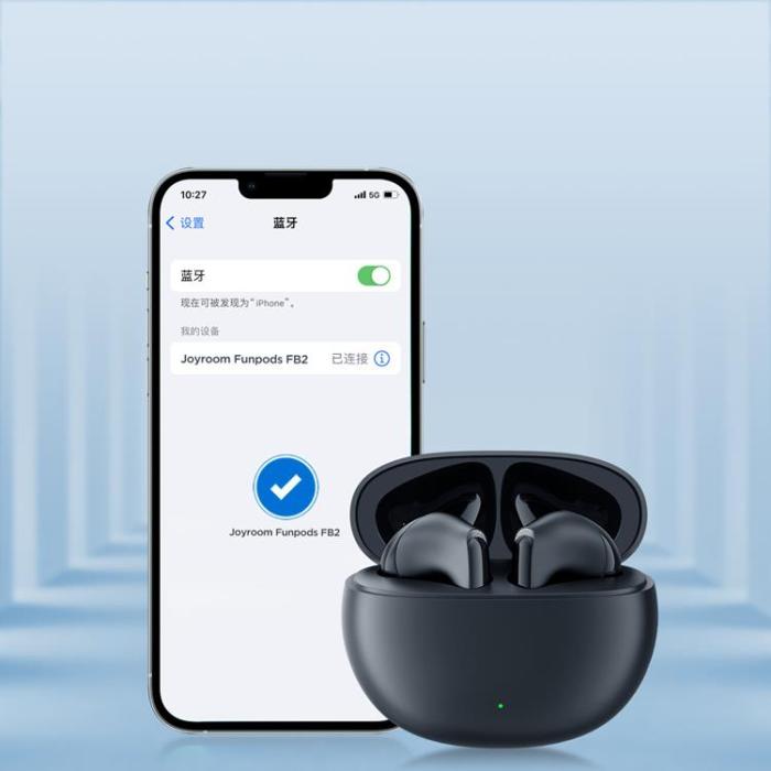 Joyroom - Joyroom Funpods Trådlösa In-Ear-Hörlurar (JR-FB2) - Svart