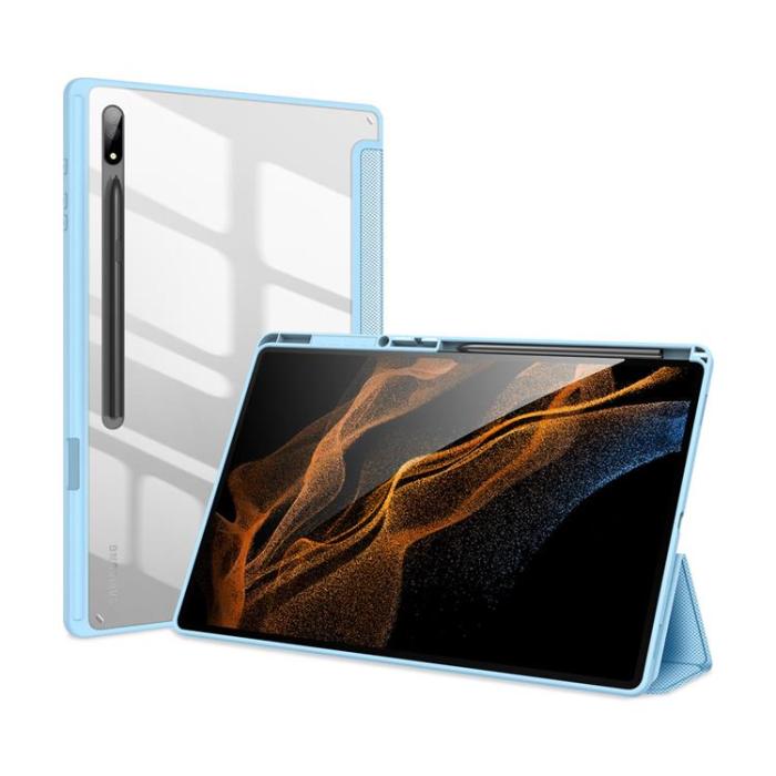 Dux Ducis - Dux Ducis Galaxy Tab S8 Ultra Fodral Toby Armored med Stylushållare - Blå