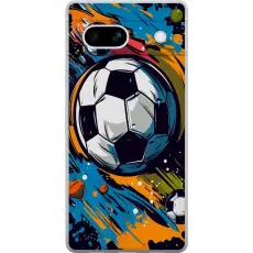Gustaf - Mobilskal till Google Pixel 7a med Fotbollar