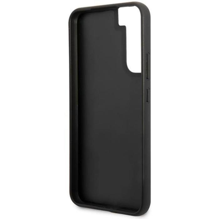 Guess - Guess Galaxy S23 Plus Skal Metall Gold Logo - Grå