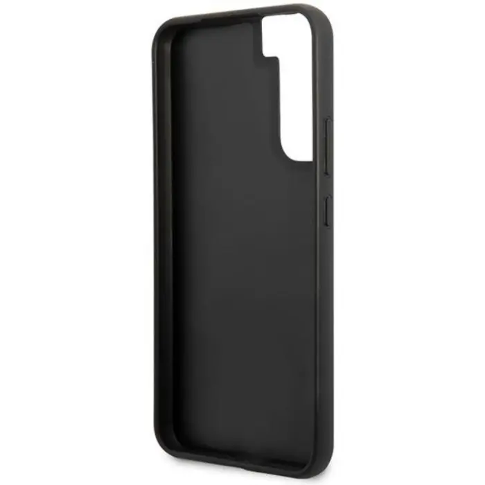 Guess - Guess Galaxy S23 Plus Skal Metall Gold Logo - Grå