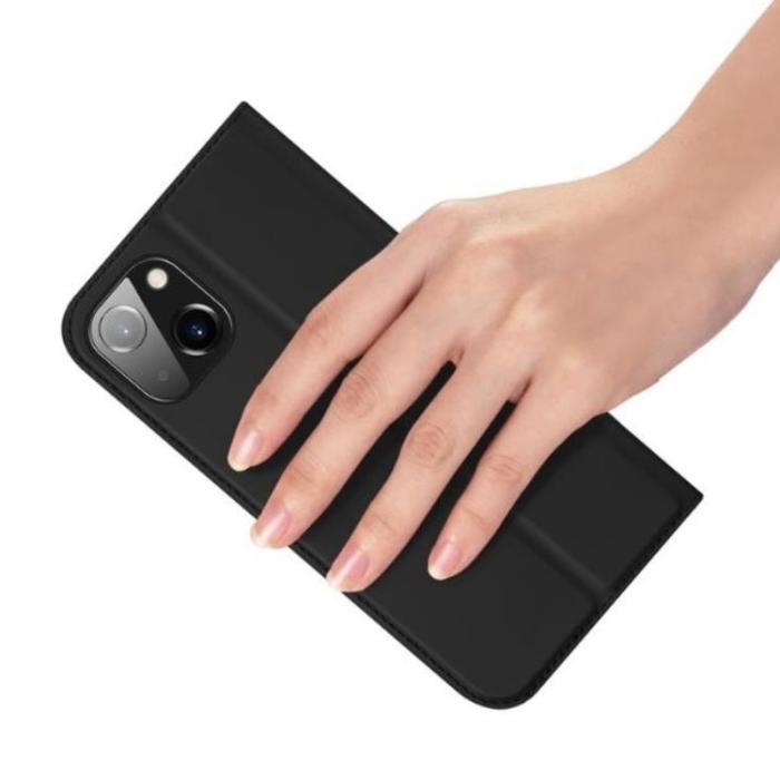 Dux Ducis - Dux Ducis iPhone 15 Plus Plånboksfodral Skin Pro - Svart
