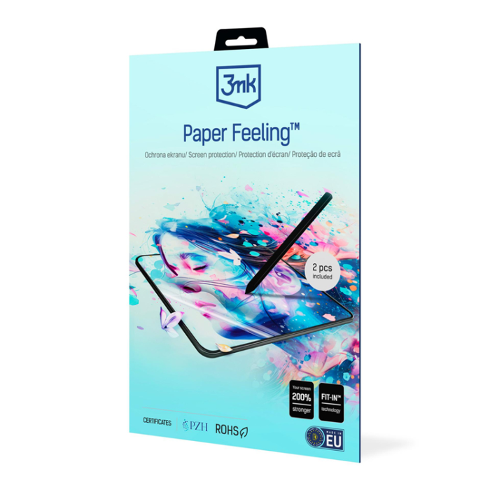 3MK - 3mk Plastfilm Skärmskydd för Lenovo Tab M11 Paper Feeling Matte - Clear
