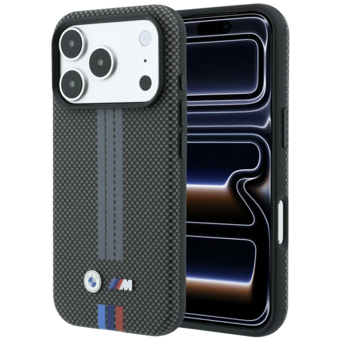 BMW - BMW Mobilskal För iPhone 18 Pro Max/17 Pro Max Magsafe M Quadrille Tricolor
