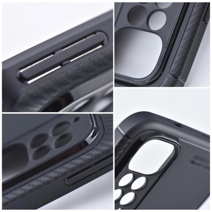 OEM - Xiaomi Redmi 12C Mobilskal Carbon Premium - Svart