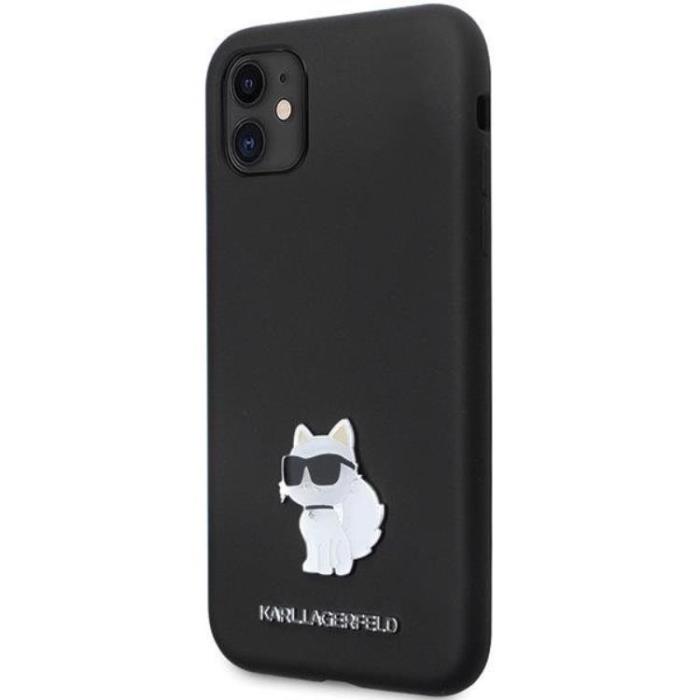 KARL LAGERFELD - KARL LAGERFELD iPhone 11/XR Mobilskal Silikon C Metal Pin