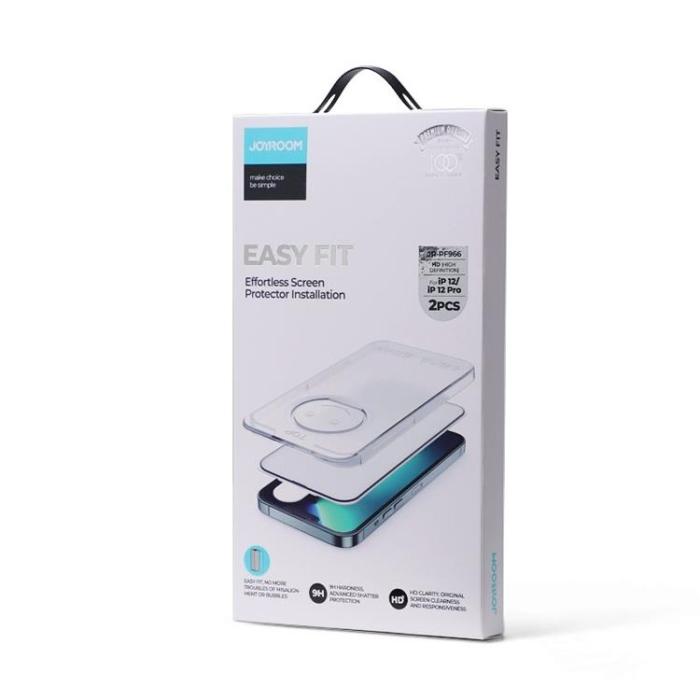 UTGATT1 - Joyroom iPhone 13 Pro Max Härdat glas med Mounting Kit - Clear