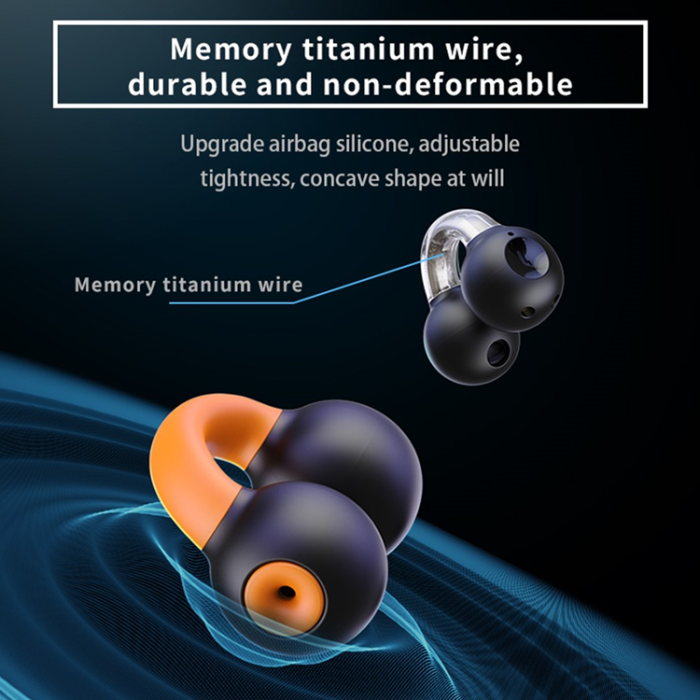 A-One Brand - Trådlösa Hörlurar Ear Clip Bluetooth Sports Stereo QH51