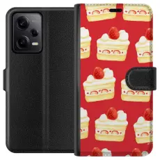 iSecrets - Pl&aring;nboksfodral till Xiaomi Redmi Note 12 Pro med T&aring;rta