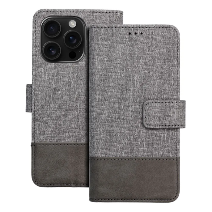 OEM - Xiaomi Redmi 14C Plånboksfodral Gomma - Grå