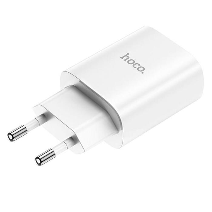 Hoco - Hoco Väggladdare Adapter USB-C - Vit
