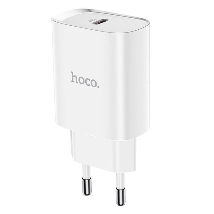 Hoco - Hoco Väggladdare Adapter USB-C - Vit