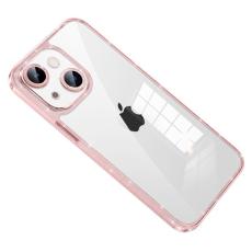 SULADA - SULADA Mobilskal till iPhone 14 Plus TPU och H&auml;rdat Glas - Glitter Rosa
