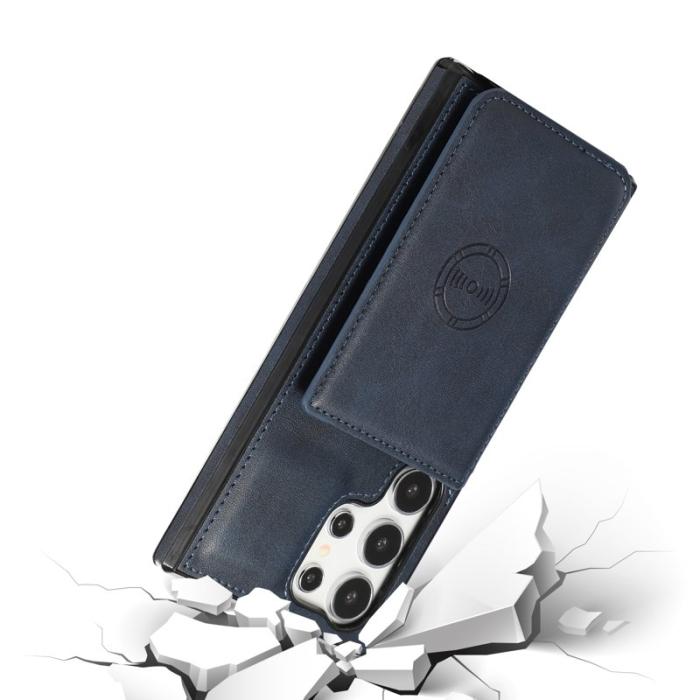 OEM - Mobilfodral för Samsung Galaxy S26 Ultra Kickstand Kortfack - Blå
