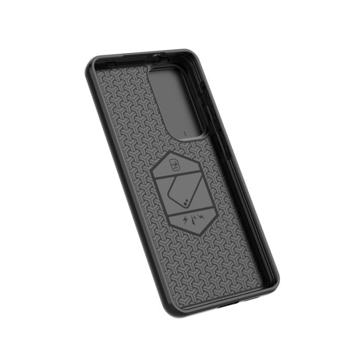 OEM - Mobilskal för Samsung Galaxy S26 Plus PC + TPU Kickstand - Svart