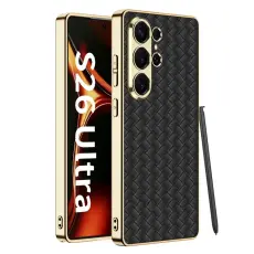 GKK - GKK Mobilskal f&ouml;r Samsung Galaxy S26 Ultra PU + TPU + PC - Svart