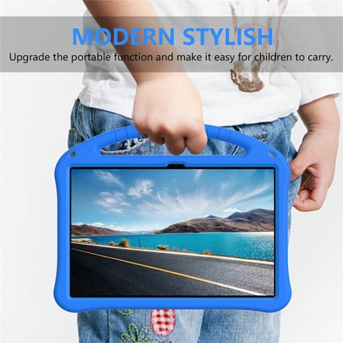 A-One Brand - Galaxy Tab S10 FE Plus Skal Kickstand Shockproof - Blå