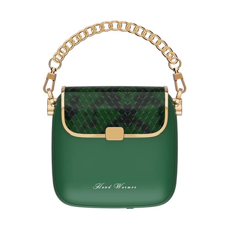 Powerbank 10000mAh QW-N218 Mini Kvinnor Handväska - Grön | 505295 | AlltMobil