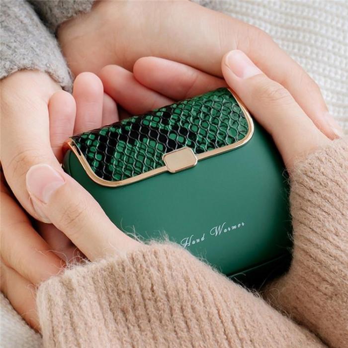 OEM - Powerbank 10000mAh QW-N218 Mini Kvinnor Handväska - Grön