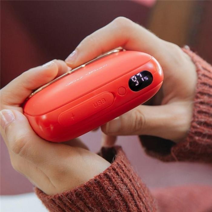 OEM - Powerbank 10000mAh QW-N218 Mini Kvinnor Handväska - Vit