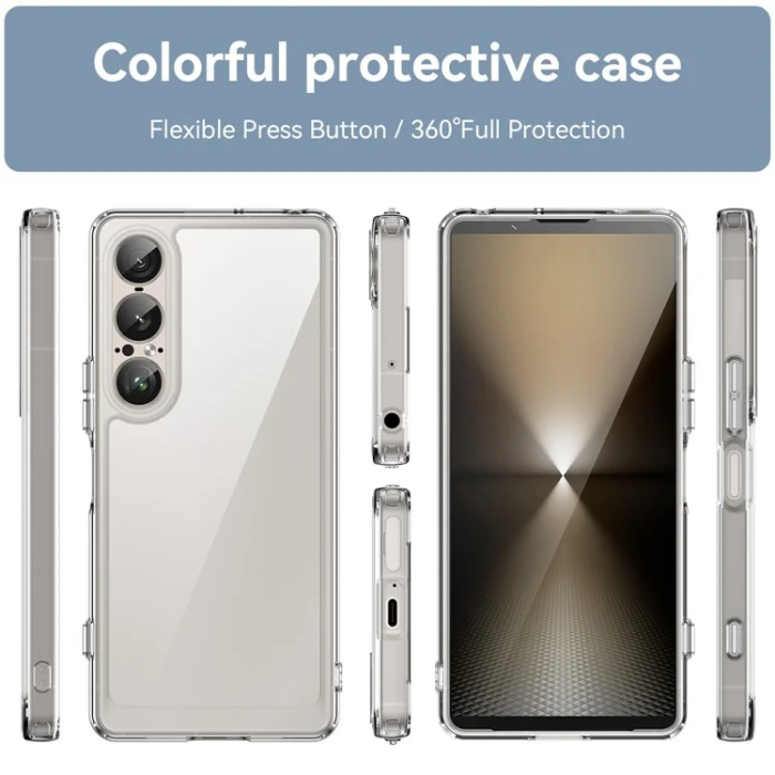 OEM - Sony Xperia 1 VII Mobilskal Acrylic TPU - Transparent