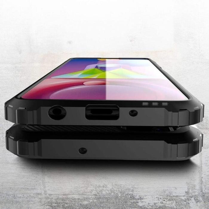 UTGATT1 - Hybrid Armor Skal Galaxy M51 - Blå