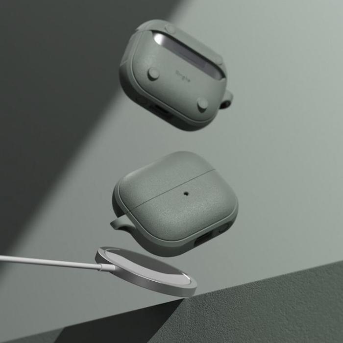Ringke - Ringke Galaxy Buds 3/3 Pro Skal Magsafe Onyx Magnetic - Sage Grön
