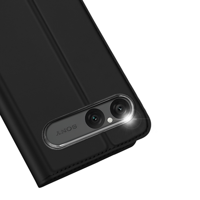 Dux Ducis - Dux Ducis Sony Xperia 10 VII Plånboksfodral Skin Pro - Svart