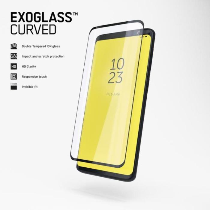 Copter - Copter Exoglass Curved Härdat Glas för Samsung Galaxy A80