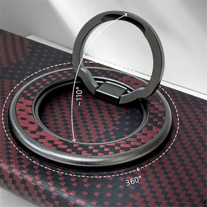 OEM - Magnetisk Mobil Finger Ringhållare Kickstand Aramid Fiber
