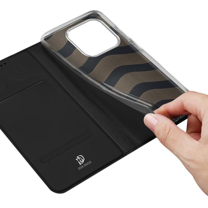 Dux Ducis - DUX DUCIS Skin Pro Xiaomi 17 Plånboksfodral KonstLäder Konstläder Ställ - Svart