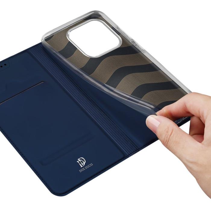 Dux Ducis - DUX DUCIS Xiaomi 17 Fodral Skin Pro Series KonstLäder - Blå