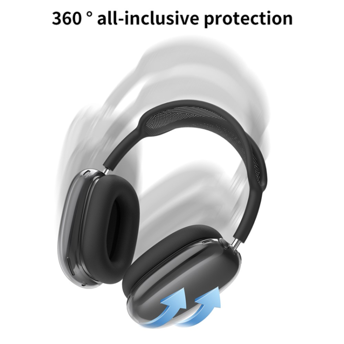 AHASTYLE - AHASTYLE AirPods Max Hörlursskal TPU PT-LC07 - Svart