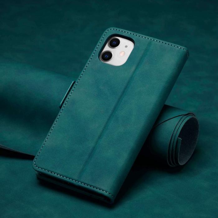 FORWENW - FORWENW F3-Series iPhone 11 Plånboksfodral Konstläder - Cyan