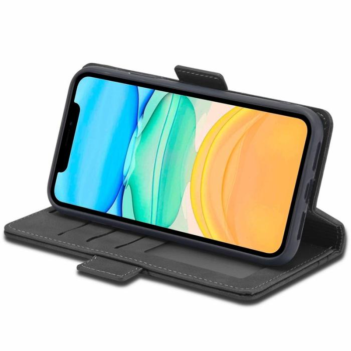 FORWENW - FORWENW F3-Series iPhone 11 Plånboksfodral Konstläder - Svart
