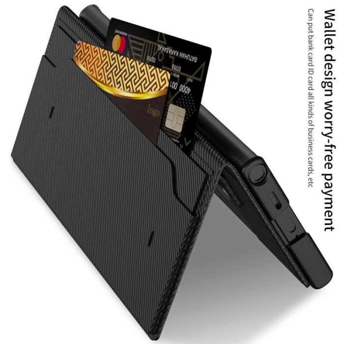 GKK - GKK Samsung Galaxy S24 Ultra Fodral KonstLäder - Kolfiber svart