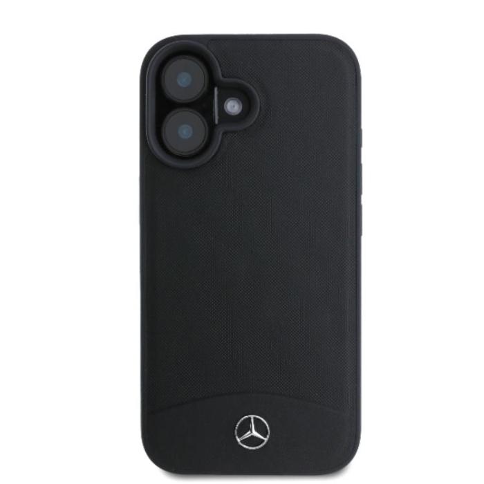 Mercedes - Mercedes iPhone 16 Plus Mobilskal Läder Urban - Svart