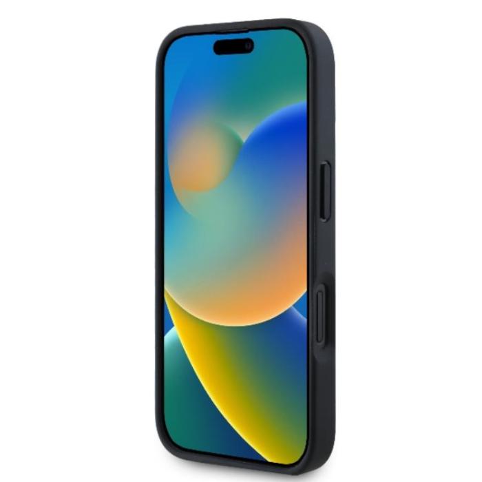 Mercedes - Mercedes iPhone 16 Plus Mobilskal Läder Urban - Svart