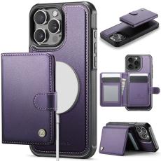 JEEHOOD - JEEHOOD J09 Fodral till iPhone 13 Pro Max Lila RFID-Skydd