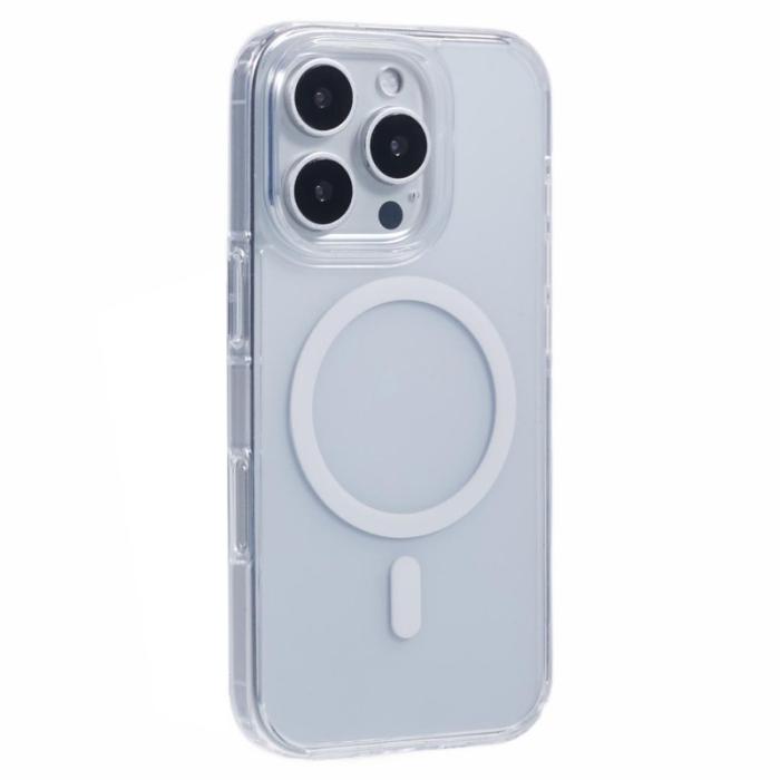 X-Level - X-LEVEL Mobilskal till iPhone 16 Pro MagSafe PC+TPU Transparent