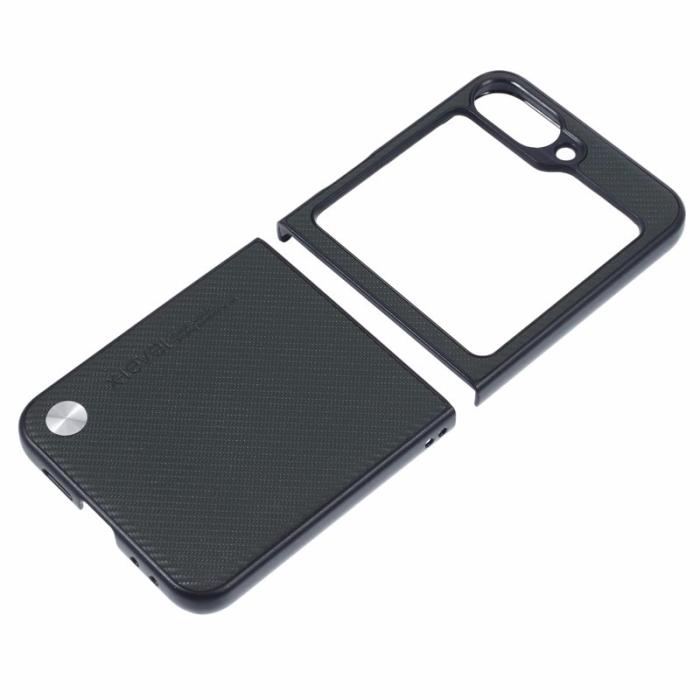 X-Level - X-LEVEL Samsung Galaxy Z Flip7 FE Fodral Carbonfiber Grön