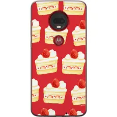 Gustaf - Mobilskal till Motorola Moto G7 Plus med T&aring;rta