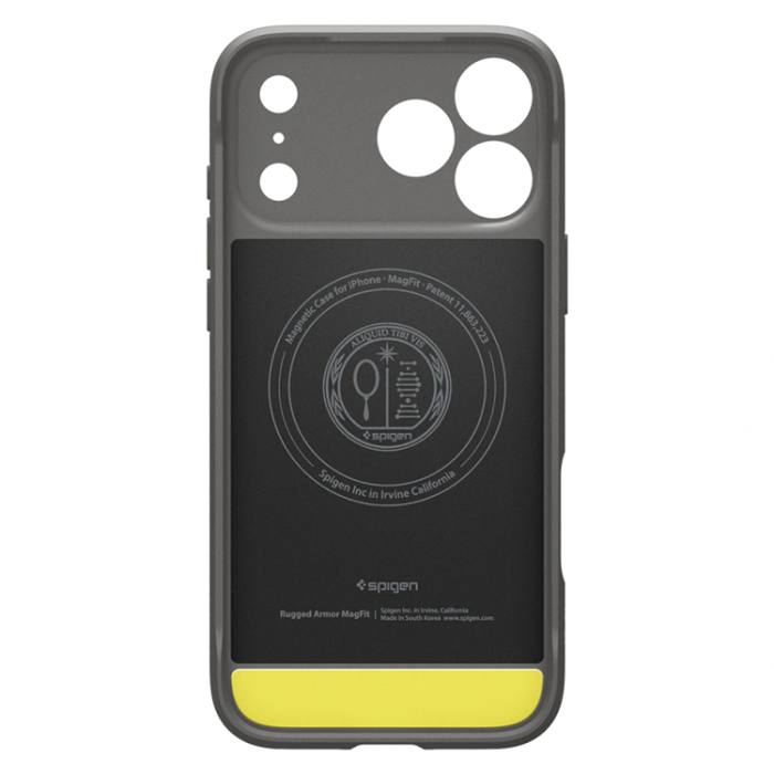 Ringke - Spigne iPhone 17 Pro Mobilskal Magsafe Rugged Armor - Grå